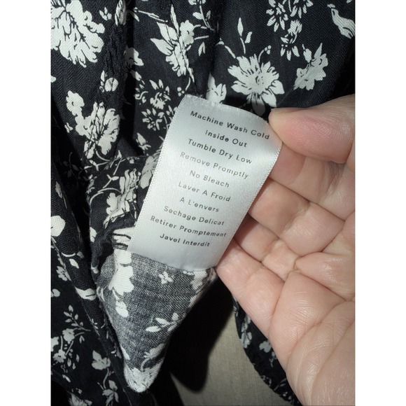 Grayson The Hero Button Down Floral Shirt Long Sleeve Blouse Women's Size 02 S - Picture 10 of 12